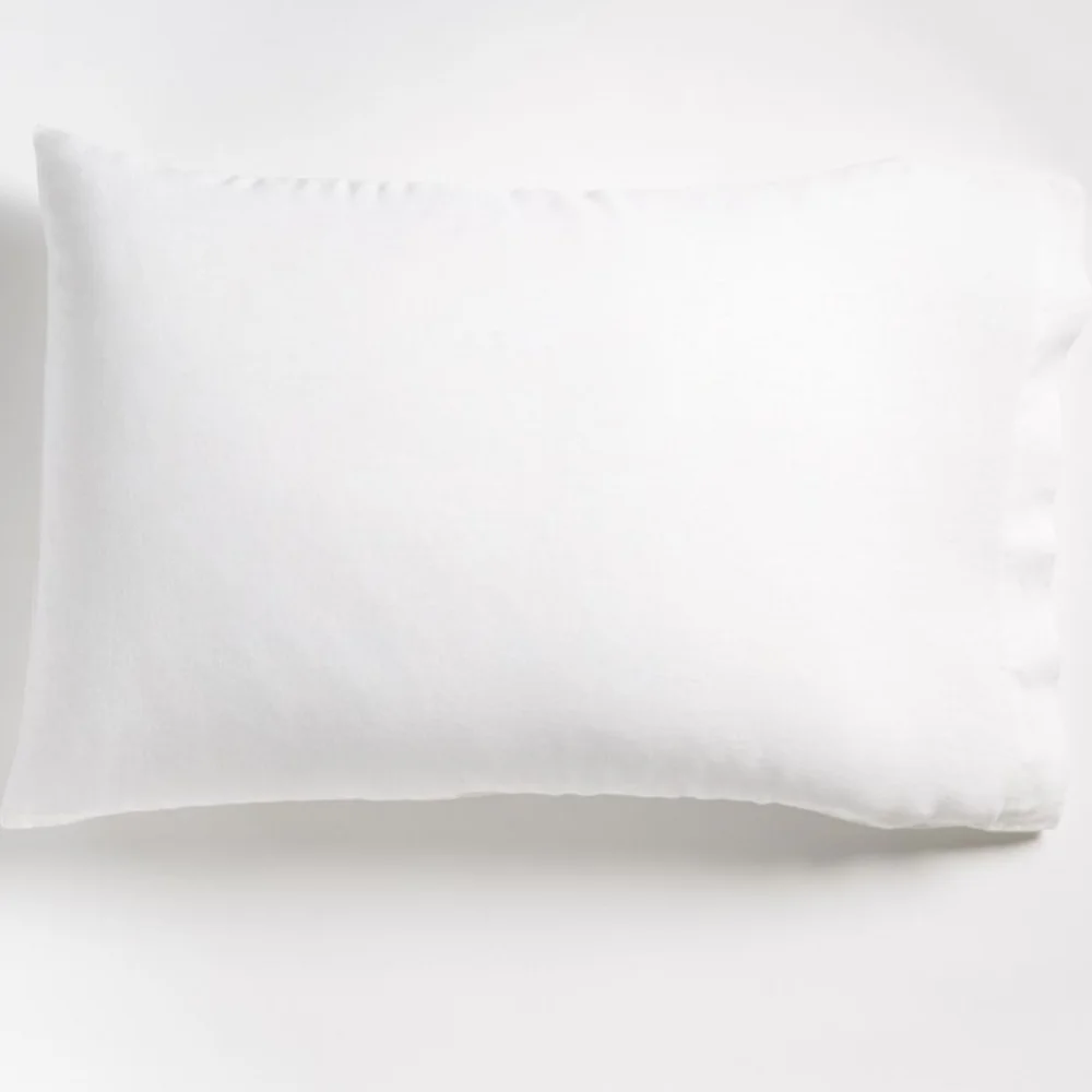❤️BUY 2 GET 1 FREE European Flax Linen Pillowcases, Size Standard, Color White